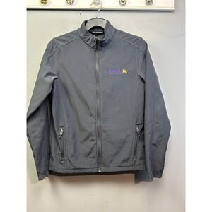 Legacy Early College Port Authority Jacket Youth XL Gray Full Zip Softshell